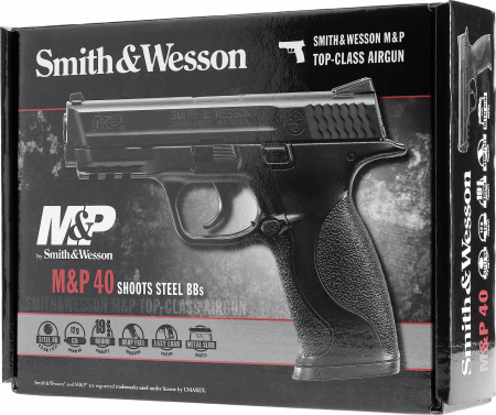 Smith & Wesson M&P40 – 4,5 mm (.177) BB, CO₂, < 3,0 J