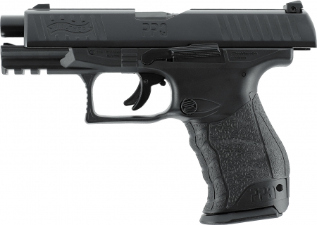 Walther PPQ M2 CO₂-Luftpistole 4,5 mm Diabolo – Blowback, Metallverschluss