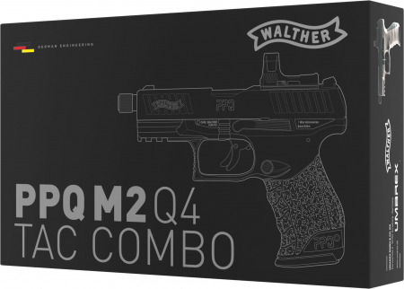 Walther PPQ M2 Q4 TAC 4,6" CO₂ SET – Airweapon Starter Set
