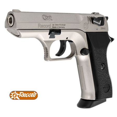 Record Mod. COP metal plate  Schreckschusspistole 9 mm P.A.K