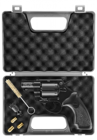 Record Chief Revolver brüniert – 2 Zoll, 9 mm R.K.