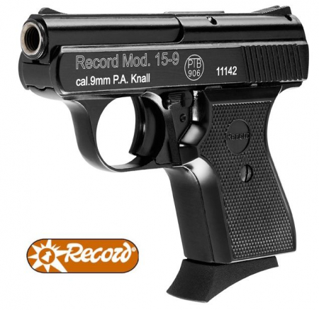 Record 15-9 Schreckschusspistole 9 mm P.A.K.. – schwarz matt – Ansicht 4