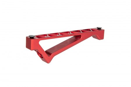 5KU KeyMod K21 Angled Forward Grip - Rot