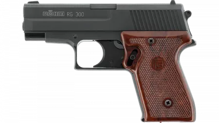 Röhm RG 300 Schreckschusspistole 6 mm Flobert – brüniert (Made in Germany)