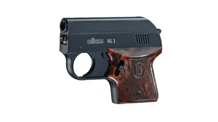 Röhm RG 3 Schreckschusspistole 6 mm Flobert – brüniert