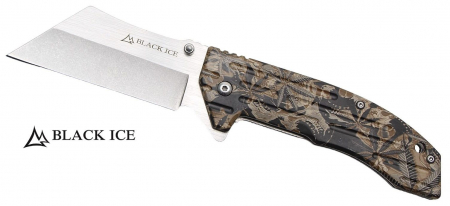 BLACK ICE Einhandmesser THC Green