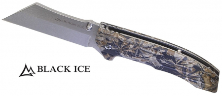 BLACK ICE Einhandmesser THC Green
