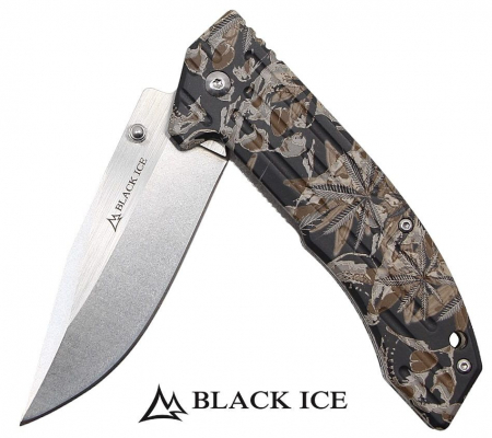 BLACK ICE Einhandmesser Ace Green