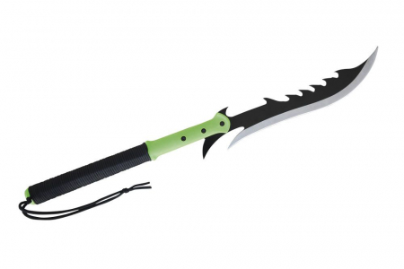 MP9 Zombie Hunting Knife – Machete aus 420er Edelstahl, inkl. Nylonscheide - Kopie