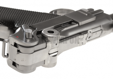 P08 8 Inch Full Metal GBB - Silver | WE