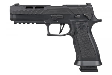 SIG SAUER P320 SPECTRE Comp Blackout CO₂ Blowback Luftpistole 4,5 mm (.177)