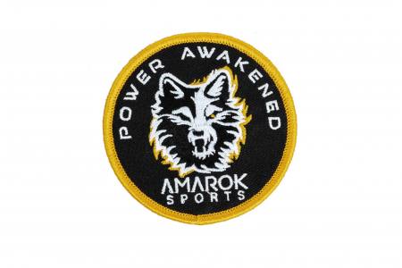 AMR AMAROK Large Patch – Schwarz