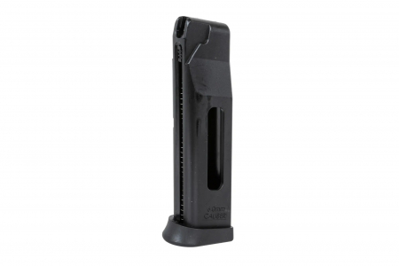 Cybergun / Swiss Arms Polymer CO₂ Magazin 15 BBs Cybergun für Repliken PT24/7 V2