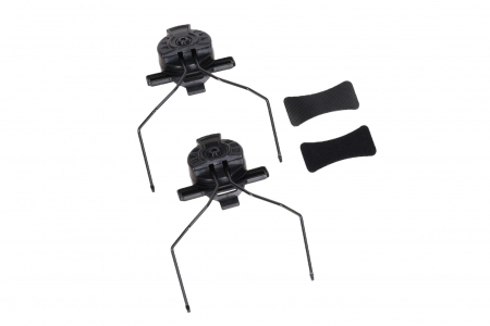 Earmor M12-QD Headset-Halterungen für M31/M32 headphones, für EXFIL Rail 3.0 rails – Schwarz