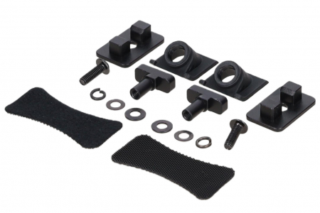 Earmor M16A-MLOK adapter für M31/M32+ headphones für M-LOK rail – Schwarz – Ansicht 3