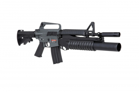 E&C EC-704 Kestrel™ ETU with grenade launcher – Grau 0,5 J AEG 6 mm BB