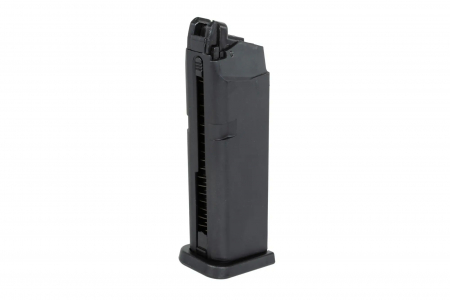 Green Gas 20-BB Magazin E&C für Glock 19 Replik MA016 Schwarz