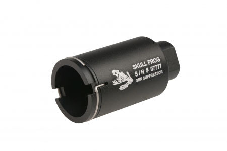 Element Skull Frog Mini Gas Concentrating Mündungsfeuerdämpfer - Schwarz