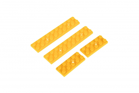 FMA / FFP MLOK Rail Guards Blocks - Yellow