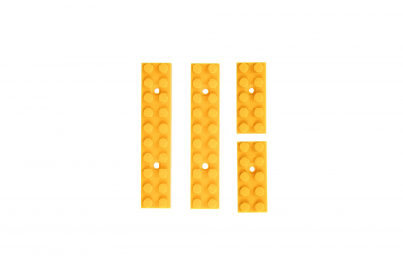 FMA / FFP MLOK Rail Guards Blocks - Yellow – Ansicht 2