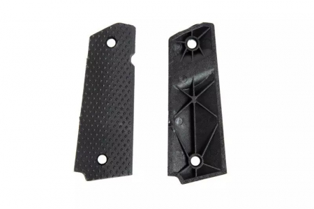 FMA Polymer Typ A Grip Panels für Colt 1911 Pistols - Schwarz