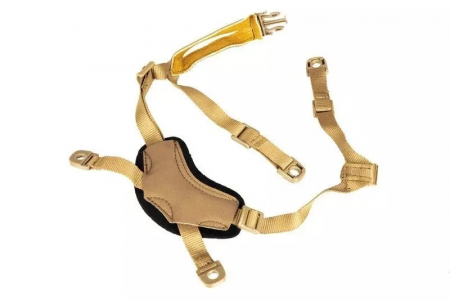 Universal FMA helmet straps – Dark Earth