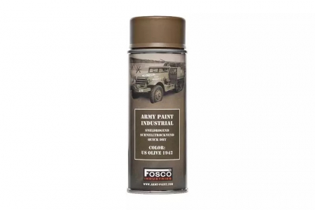Fosco Spray Militär-Tarnfarbe - US Olive