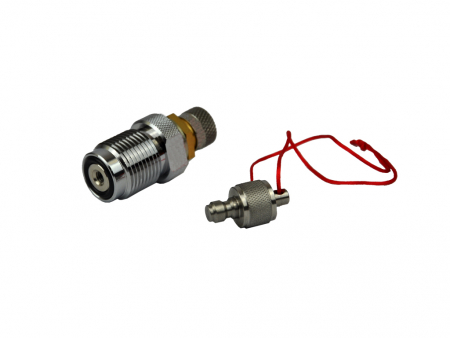 Pressluft DIN Adapter mit Schnellfülladapter