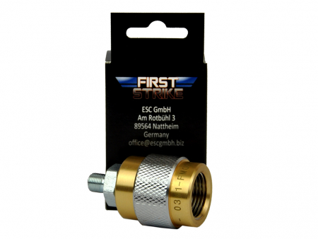 DIN Adapter für 200 Bar Kartuschen