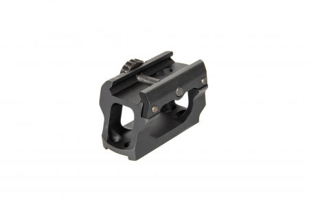 JJ Airsoft Low Drag Mount für T1/T2 Rot Dot Visierungs - Schwarz – Ansicht 3