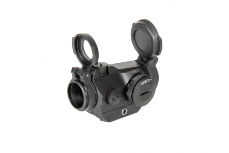JJ Airsoft TR02 Rotpunktvisier-Replik - Schwarz – Ansicht 2