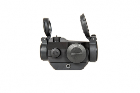 JJ Airsoft TR02 Rotpunktvisier-Replik - Schwarz – Ansicht 3