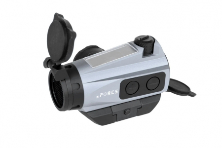JJ Airsoft xFORCE XTSP Solar Rotpunktvisier mit niedrige Montage Grau – Ansicht 2
