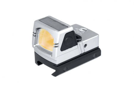 JJ Airsoft Rotpunktvisier xFORCE MINI solarbetrieben Silber