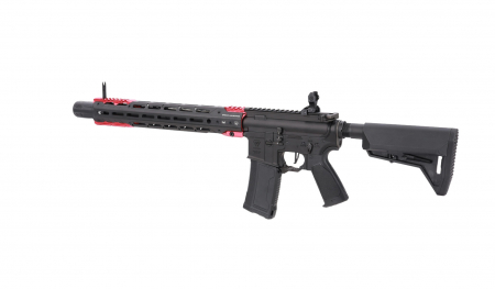 King Arms x Strike Industries Sentinel GRIDLOK® 15" Aster SE ETU and Red – Schwarz/Rot 0,5 J AEG 6 mm BB