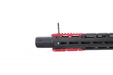 King Arms x Strike Industries Sentinel GRIDLOK® 15" Aster SE ETU and Red – Schwarz/Rot 0,5 J AEG 6 mm BB