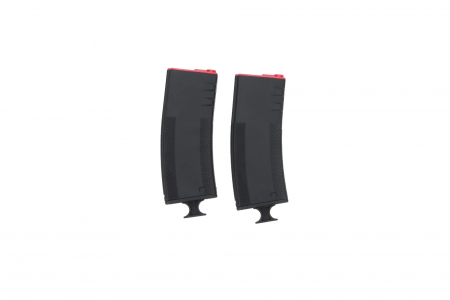 Set 2 mid-cap 250-ball King Arms x Troy Battlemag magazines für M4/M16 Repliken