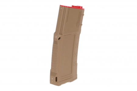 King Arms x Strike Industries 250-BB Mid-Cap-Magazin für M4/M16 Flat Dark Earth Repliken
