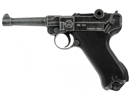 Jubiläumswaffe ME Mod. P 08 Schreckschusspistole 9 mm P.A. Knall