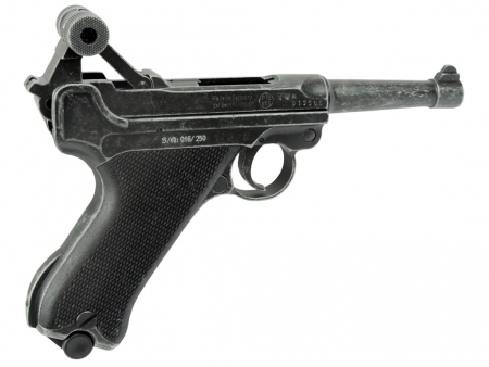 Jubiläumswaffe ME Mod. P 08 Schreckschusspistole 9 mm P.A. Knall