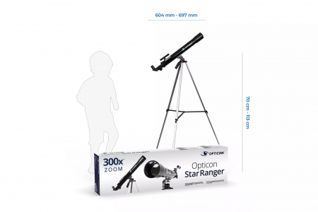 Teleskop OPTICON StarRanger 45F600AZ – Ansicht 2
