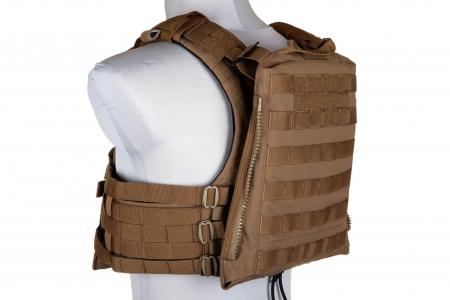 Primal Gear Plate Carrier Trias Taktische Weste Coyote Brown