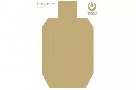 Range Solutions IDPA / PIRO Shooting Targets – 50 Pcs