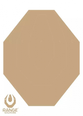Range Solutions IPSC target 50 pcs.