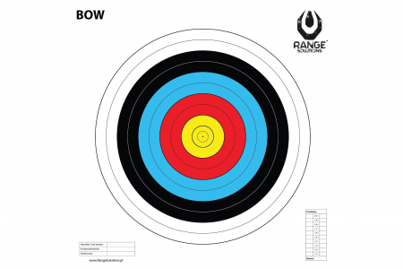 Range Solutions BOW Shooting Targets – 50 Pcs