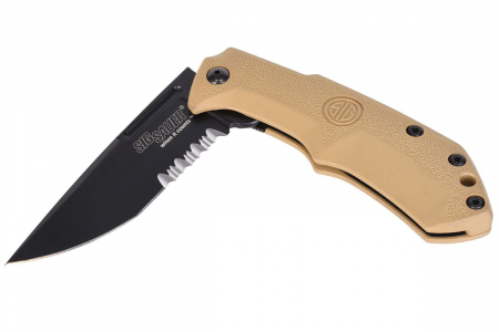 Sig Sauer M1 Tactical Klappmesser – glatte Klinge, keramikbeschichtet