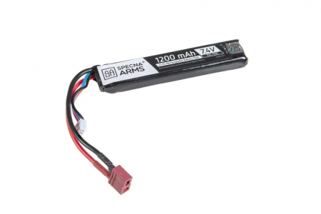 Specna Arms 7,4V 1200 mAh Li-Po 15/30C T-Stecker (Deans)