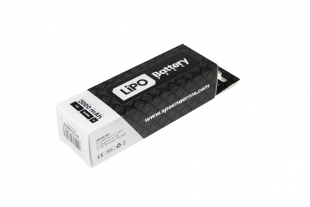Specna Arms 7,4V 2000 mAh Li-Po 15/30C Nunchuck-Type T-Stecker (Deans)