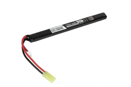 Specna Arms 7,4V 1200 mAh Li-Po 20C AK-Staubschutzdeckel Mini-Tamiya