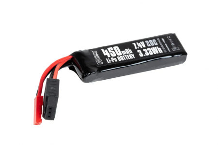 Specna Arms 7,4V 450 mAh Li-Po 20C G-Tech JST